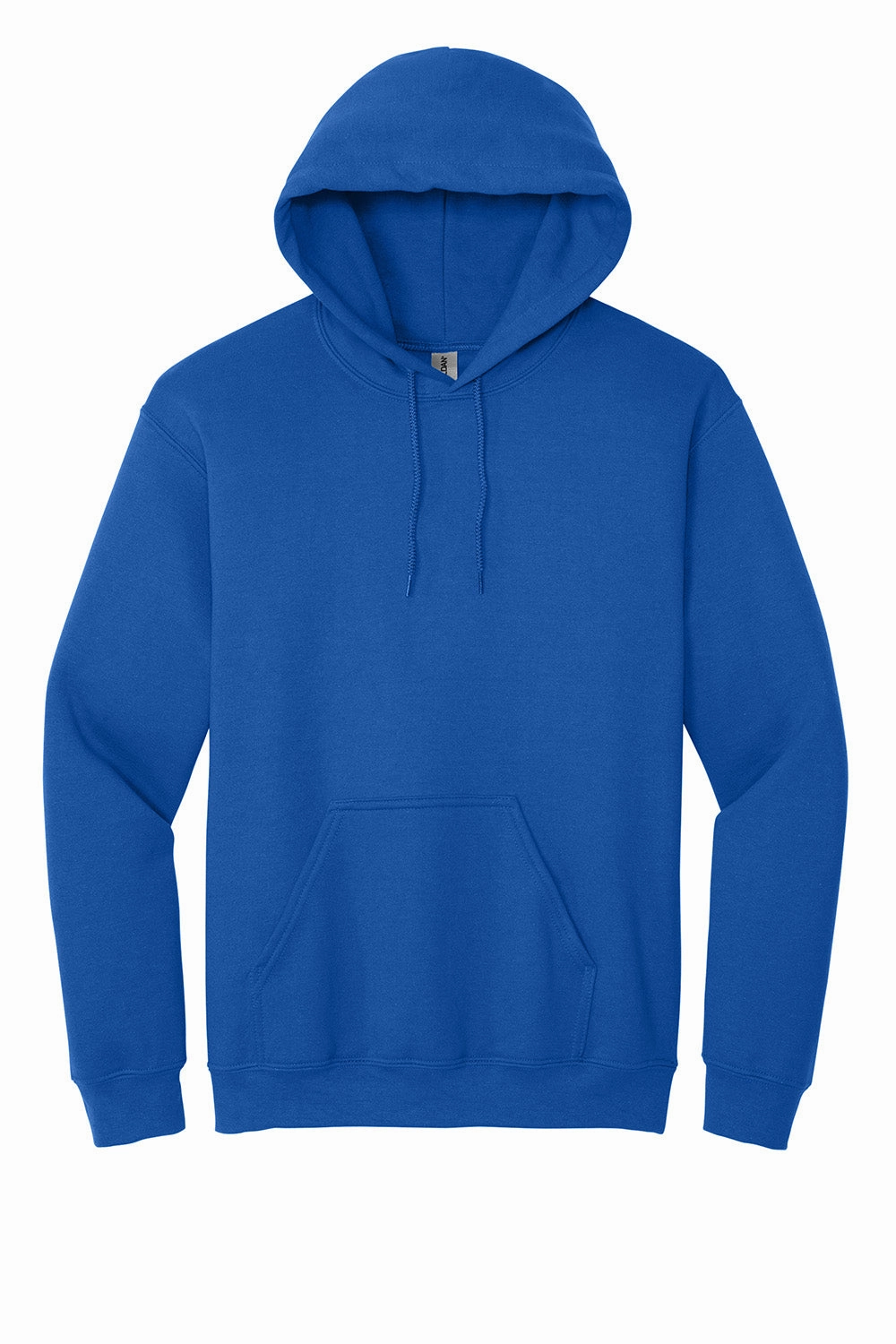 Gildan Mens Pill Resistant Hooded Sweatshirt Hoodie w/ Pouch Pocket - Royal Blue
