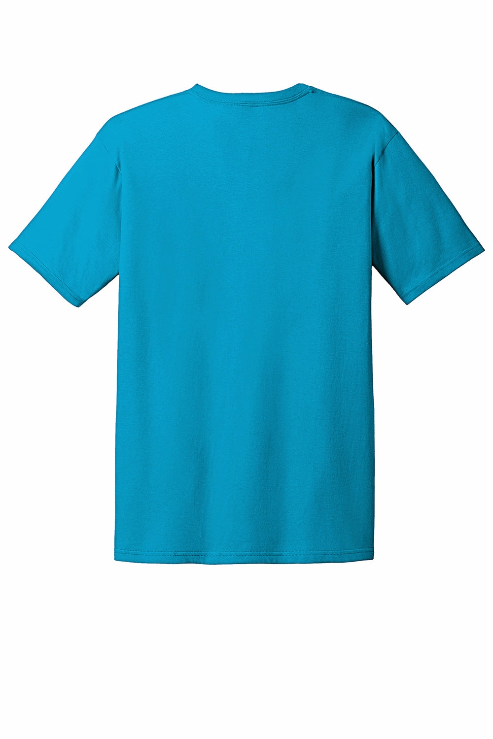 Gildan Mens Short Sleeve Crewneck T-Shirt - Caribbean Blue