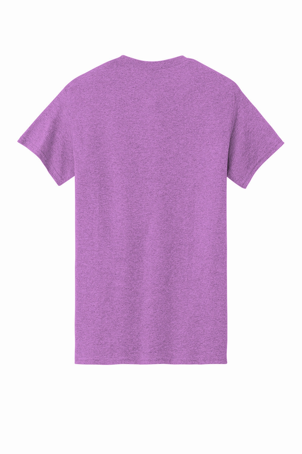 Gildan Mens Short Sleeve Crewneck T-Shirt - Heather Radiant Orchid Purple