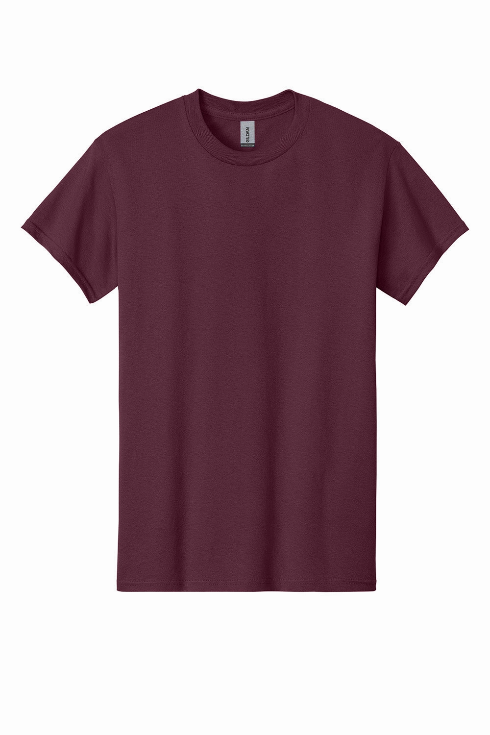 Gildan Mens Short Sleeve Crewneck T-Shirt - Maroon