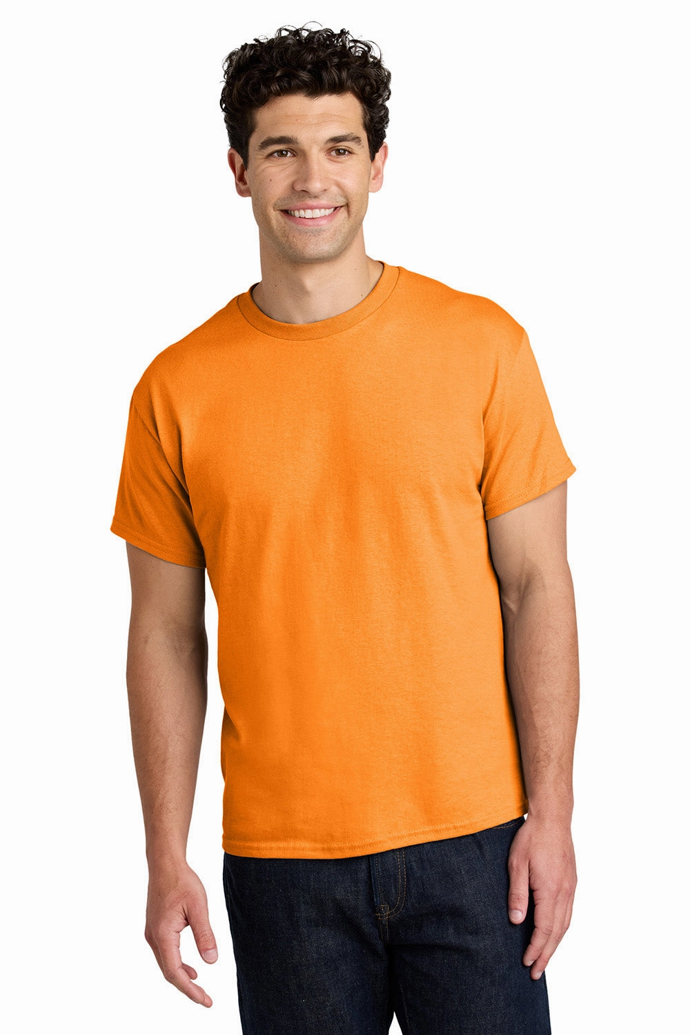 Gildan Mens Short Sleeve Crewneck T-Shirt - Tennessee Orange