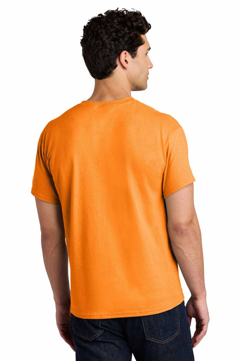 Gildan Mens Short Sleeve Crewneck T-Shirt - Tennessee Orange