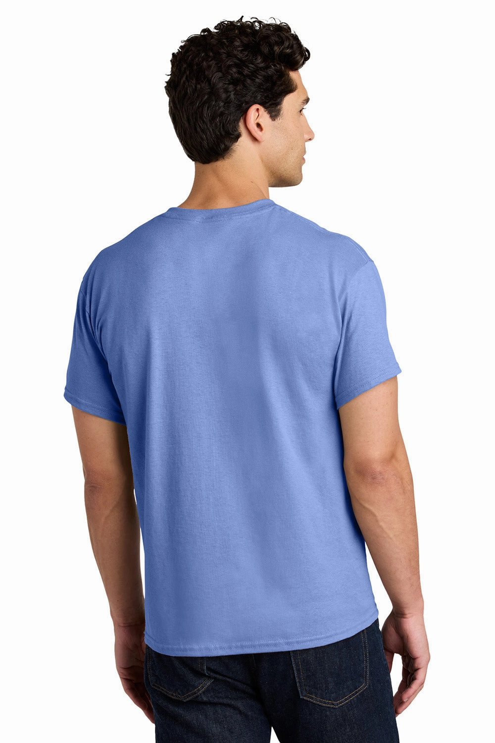 Gildan Mens Short Sleeve Crewneck T-Shirt - Violet Purple