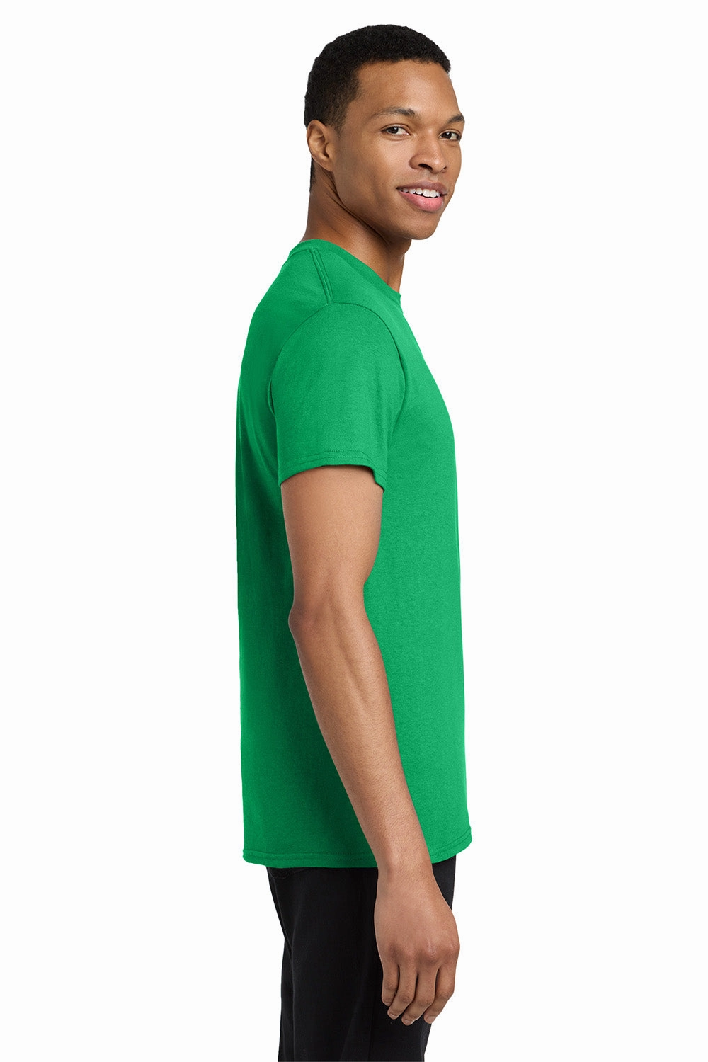Gildan Mens Short Sleeve Crewneck T-Shirt w/ Pocket - Irish Green