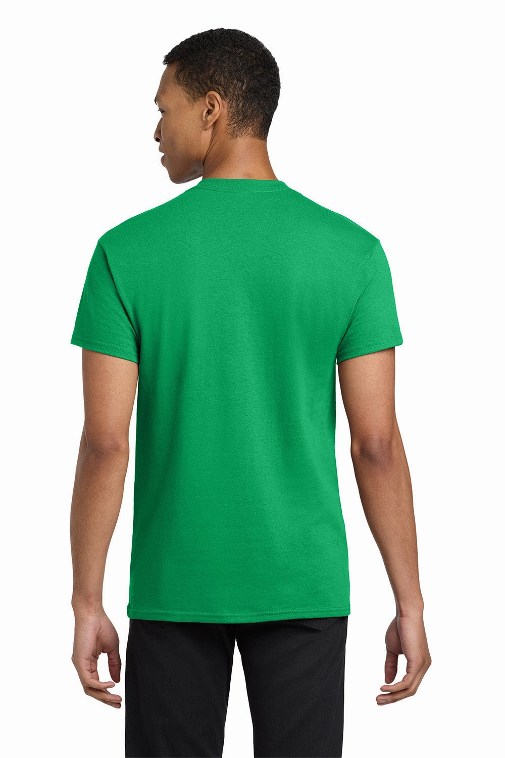 Gildan Mens Short Sleeve Crewneck T-Shirt w/ Pocket - Irish Green