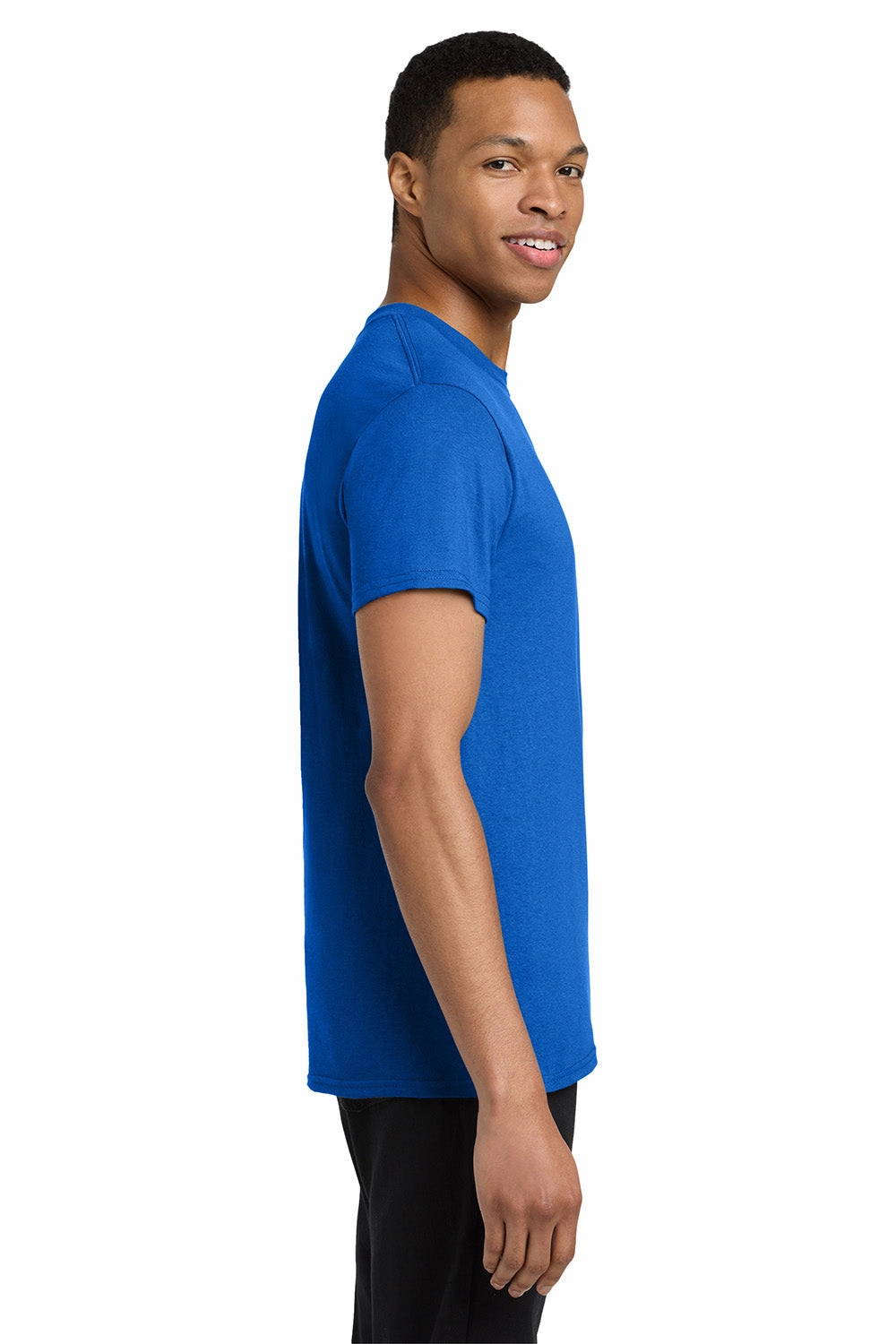 Gildan Mens Short Sleeve Crewneck T-Shirt w/ Pocket - Royal Blue