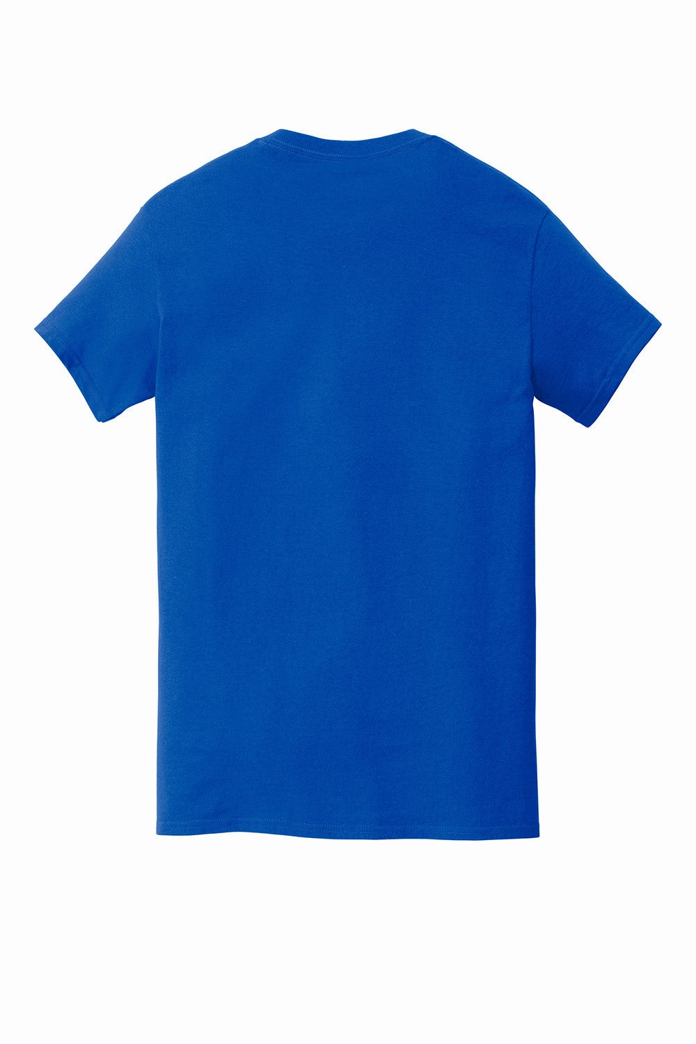Gildan Mens Short Sleeve Crewneck T-Shirt w/ Pocket - Royal Blue