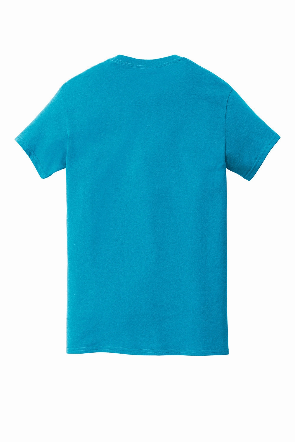 Gildan Mens Short Sleeve Crewneck T-Shirt w/ Pocket - Sapphire Blue