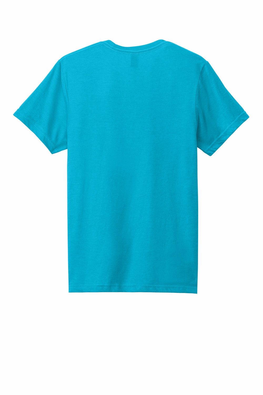 Gildan Mens Softstyle CVC Short Sleeve Crewneck T-Shirt - Caribbean Blue Mist