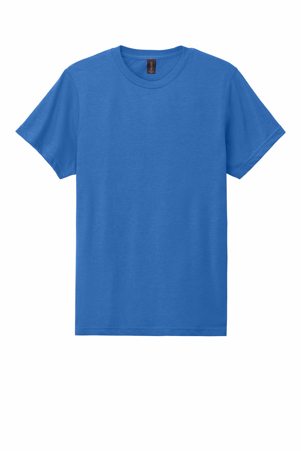 Gildan Mens Softstyle CVC Short Sleeve Crewneck T-Shirt - Royal Blue Mist