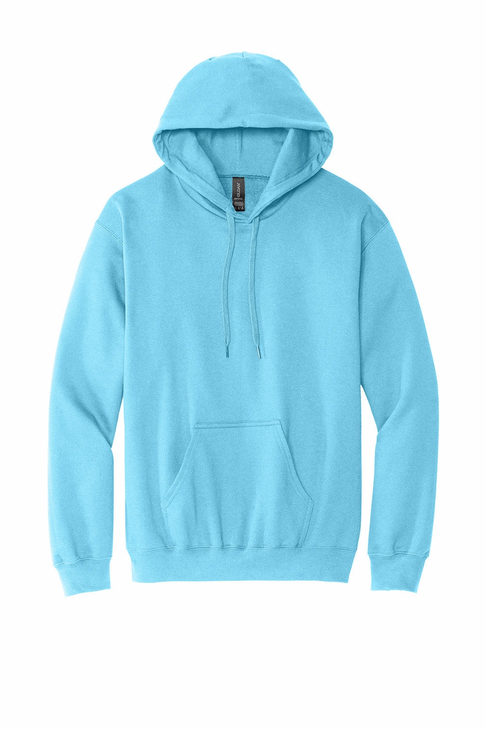Gildan Mens Softstyle Hooded Sweatshirt Hoodie w/ Pouch Pocket - Sky Blue