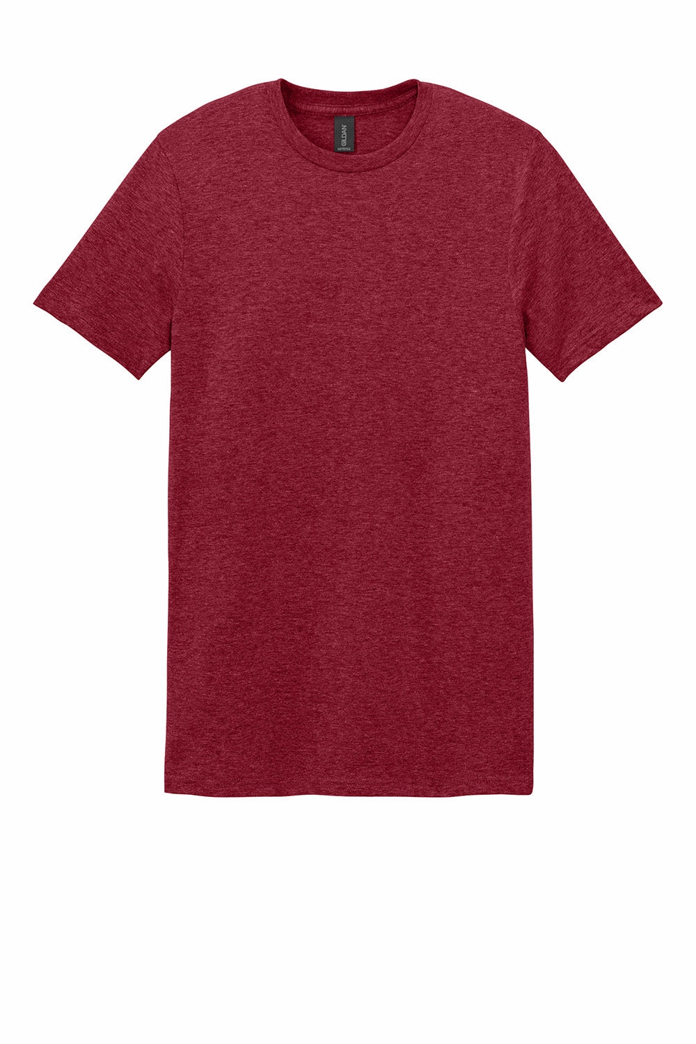 Gildan Mens Softstyle Short Sleeve Crewneck T-Shirt - Antique Cherry Red