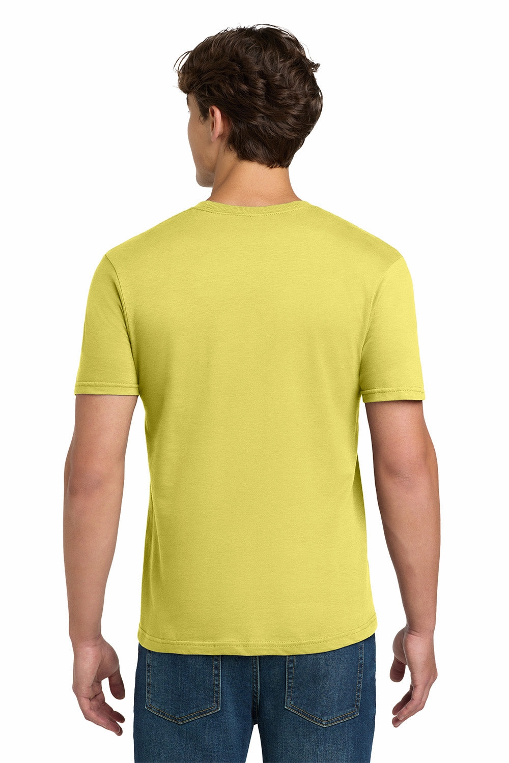Gildan Mens Softstyle Short Sleeve Crewneck T-Shirt - Cornsilk Yellow