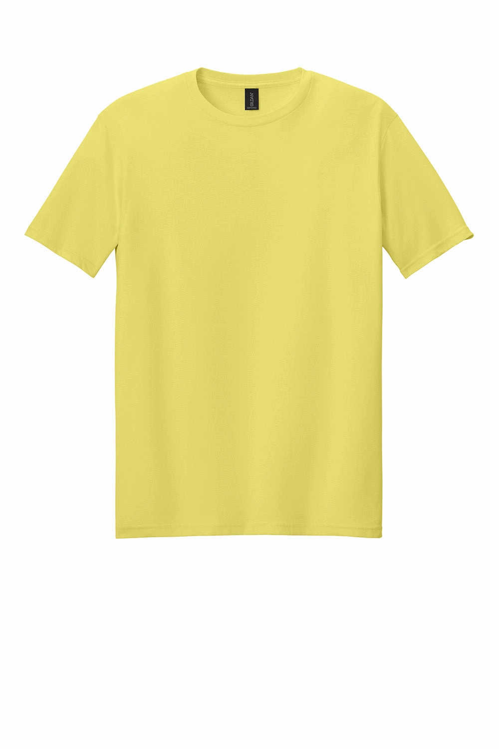 Gildan Mens Softstyle Short Sleeve Crewneck T-Shirt - Cornsilk Yellow