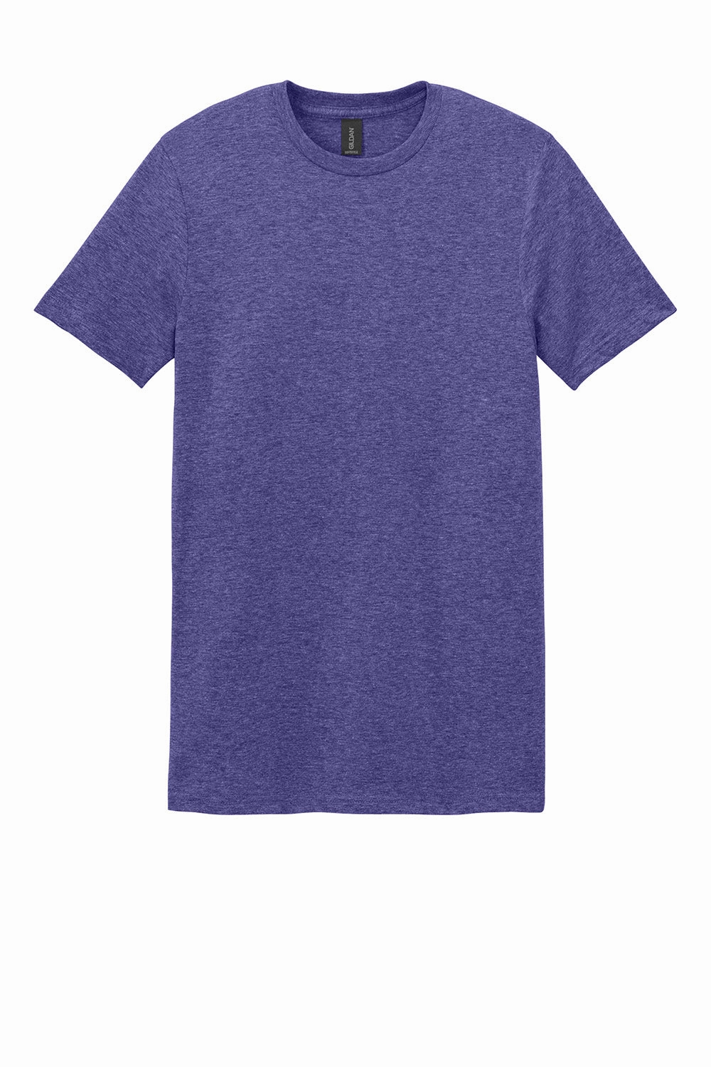 Gildan Mens Softstyle Short Sleeve Crewneck T-Shirt - Heather Purple