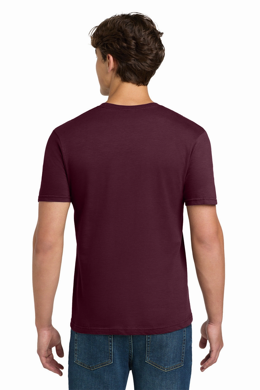 Gildan Mens Softstyle Short Sleeve Crewneck T-Shirt - Maroon