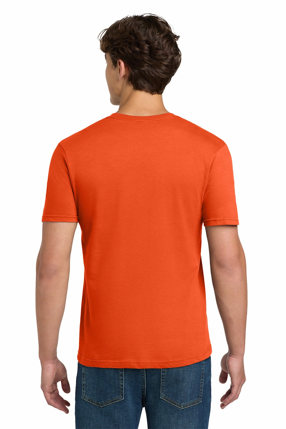 Gildan Mens Softstyle Short Sleeve Crewneck T-Shirt - Orange
