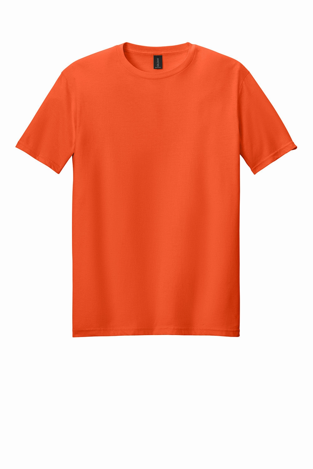 Gildan Mens Softstyle Short Sleeve Crewneck T-Shirt - Orange