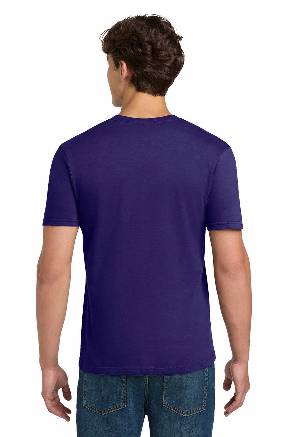 Gildan Mens Softstyle Short Sleeve Crewneck T-Shirt - Purple