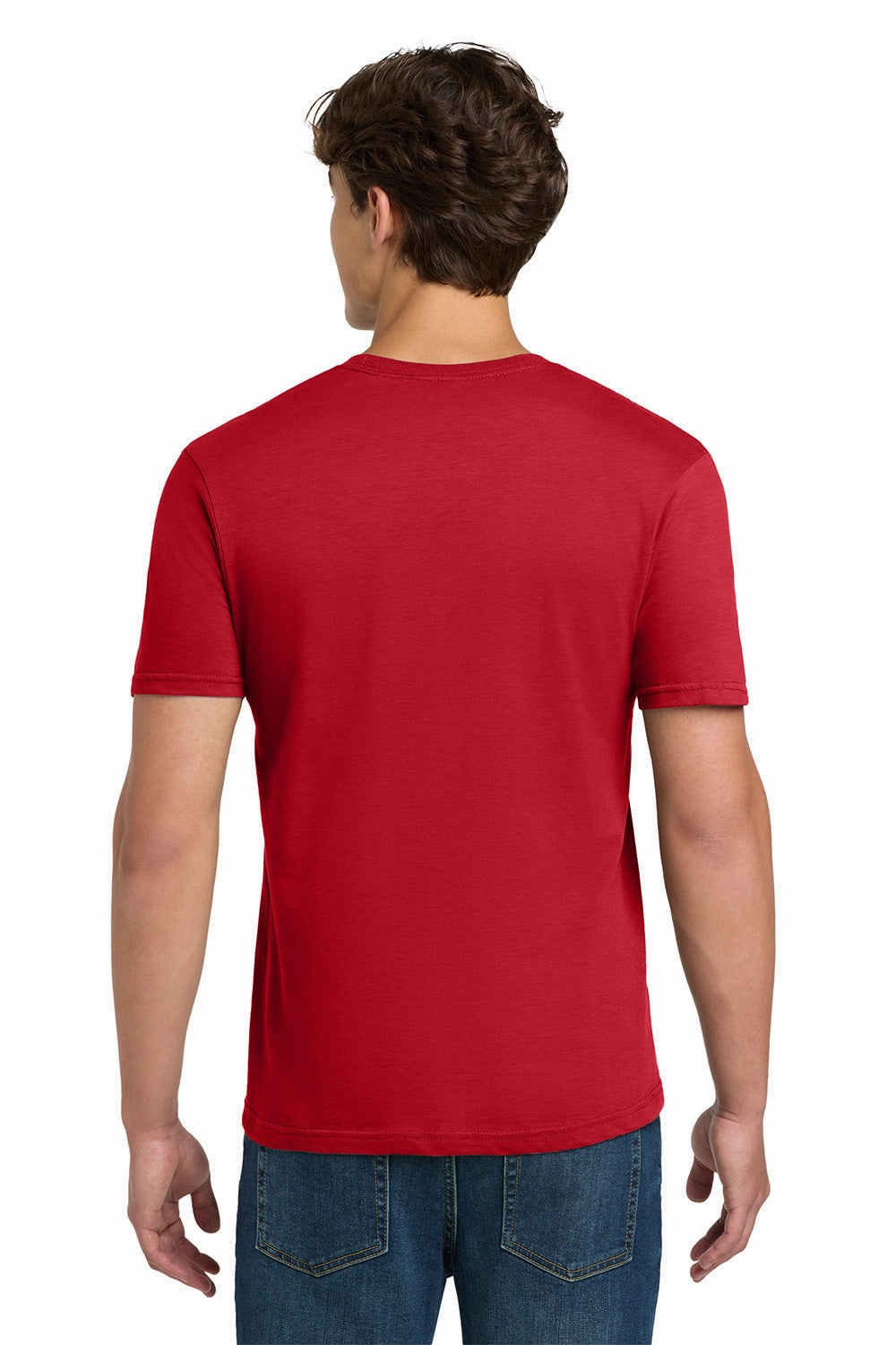 Gildan Mens Softstyle Short Sleeve Crewneck T-Shirt - Red