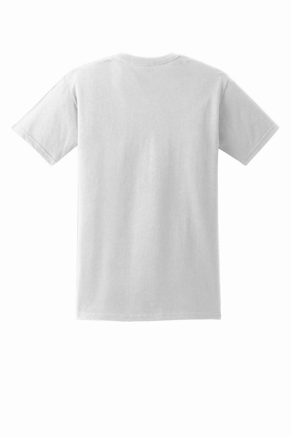 Gildan Mens Ultra Short Sleeve Crewneck T-Shirt w/ Pocket - White