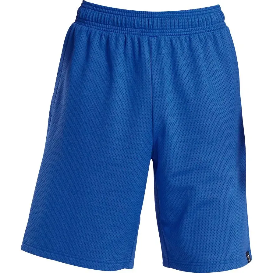 Gymshark Element 9 Inch Mesh Mens Training Shorts - Blue men's shorts for summer activities and lounging