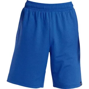 Gymshark Element 9 Inch Mesh Mens Training Shorts - Blue men's shorts for summer activities and lounging