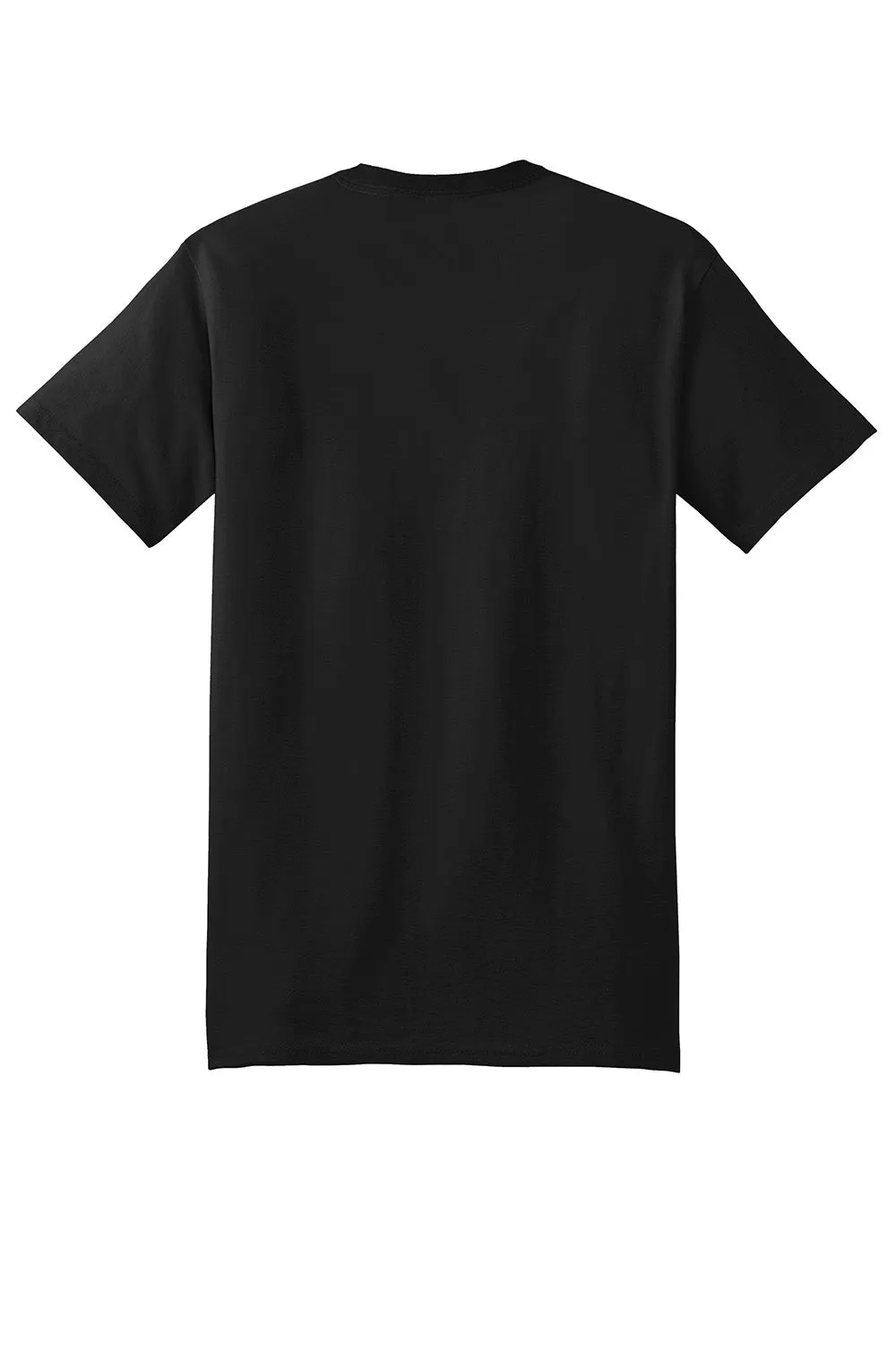 Hanes Mens Beefy-T Short Sleeve Crewneck T-Shirt - Black