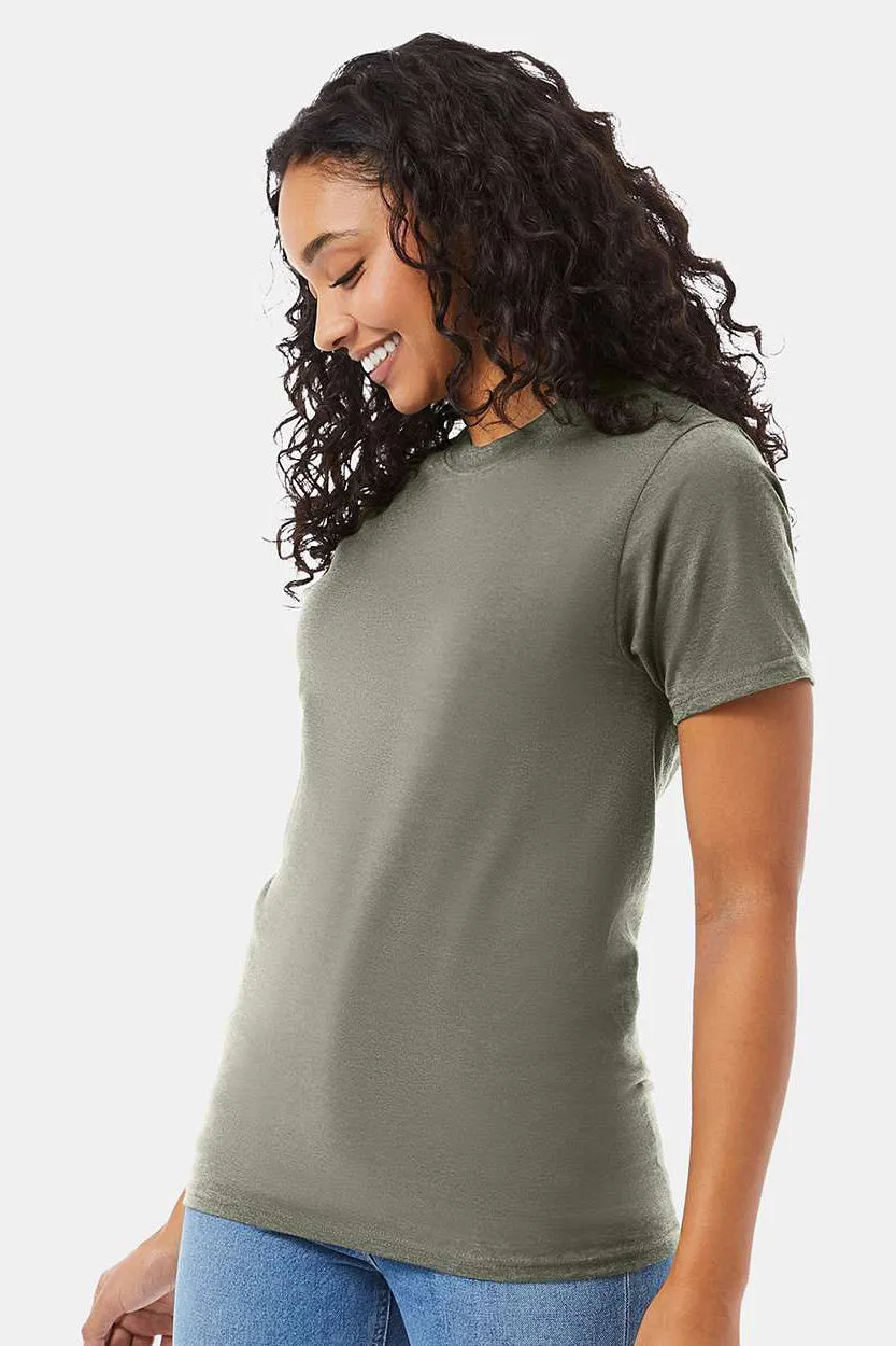 Hanes Mens Beefy-T Short Sleeve Crewneck T-Shirt - Fatigue Green
