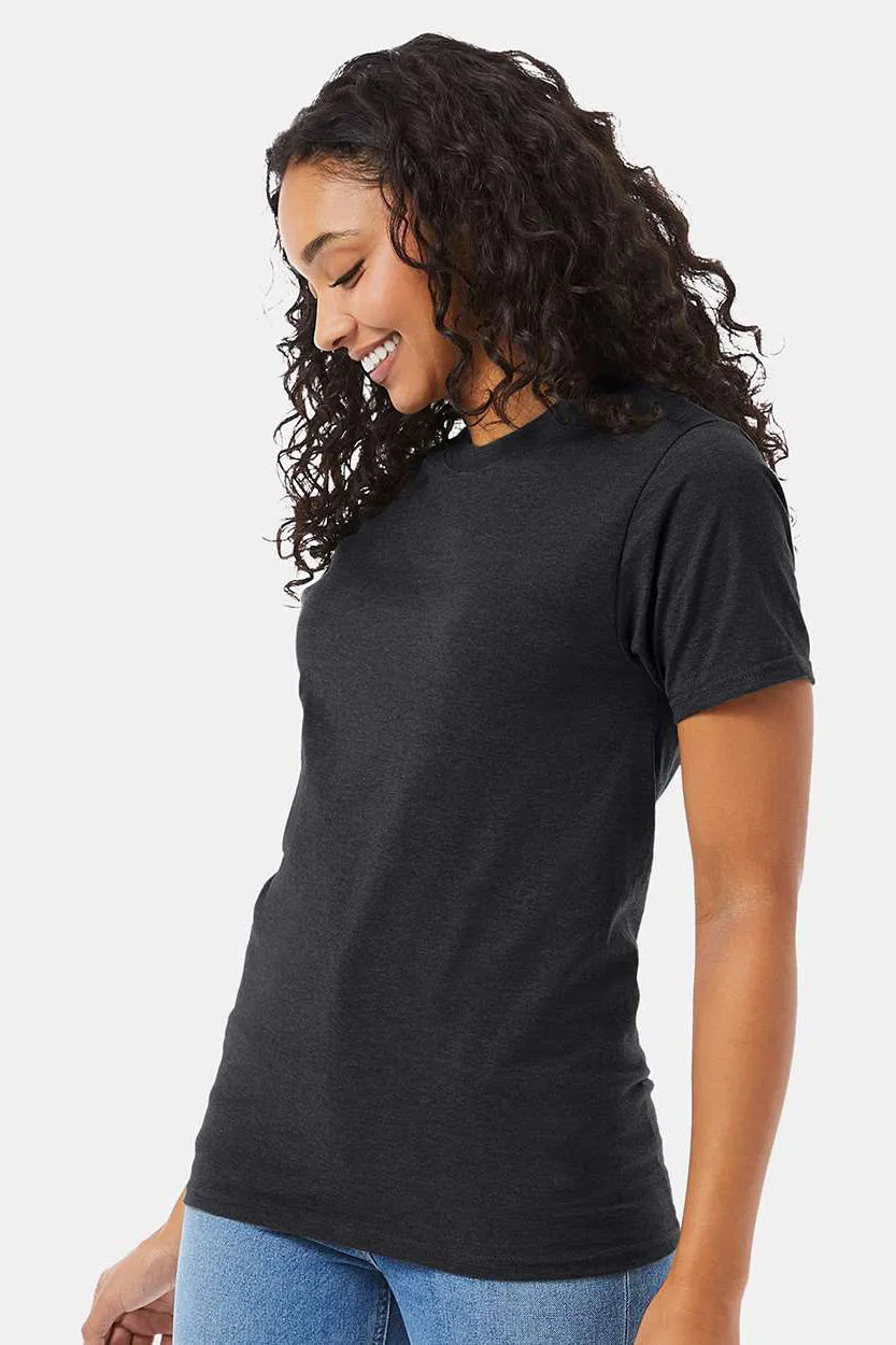 Hanes Mens Beefy-T Short Sleeve Crewneck T-Shirt - Heather Charcoal Grey