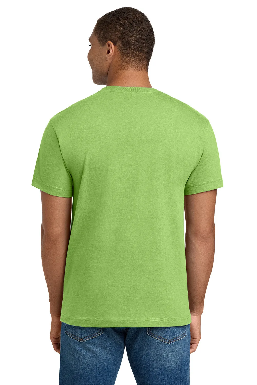 Hanes Mens Beefy-T Short Sleeve Crewneck T-Shirt - Lime Green