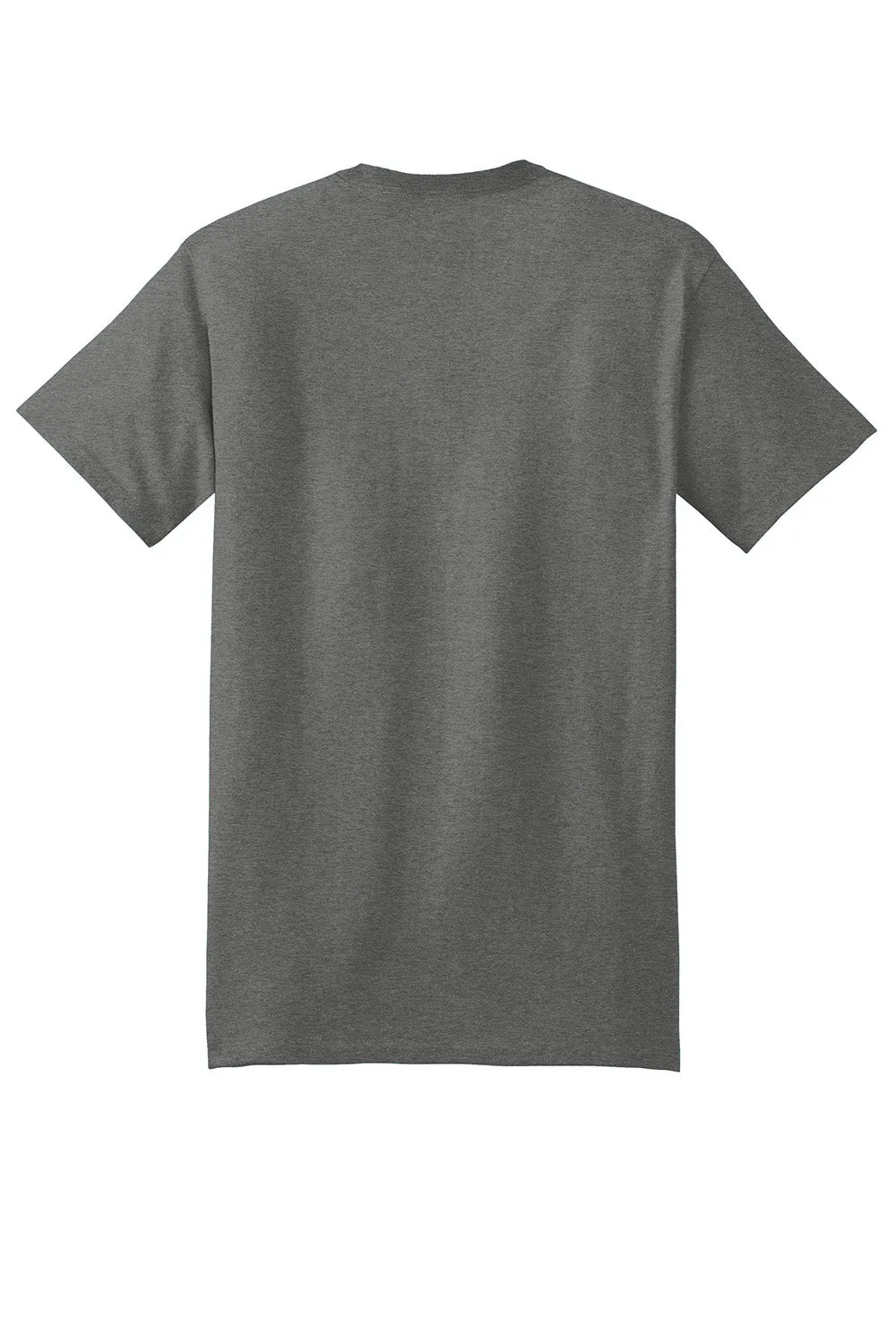 Hanes Mens Beefy-T Short Sleeve Crewneck T-Shirt - Oxford Grey