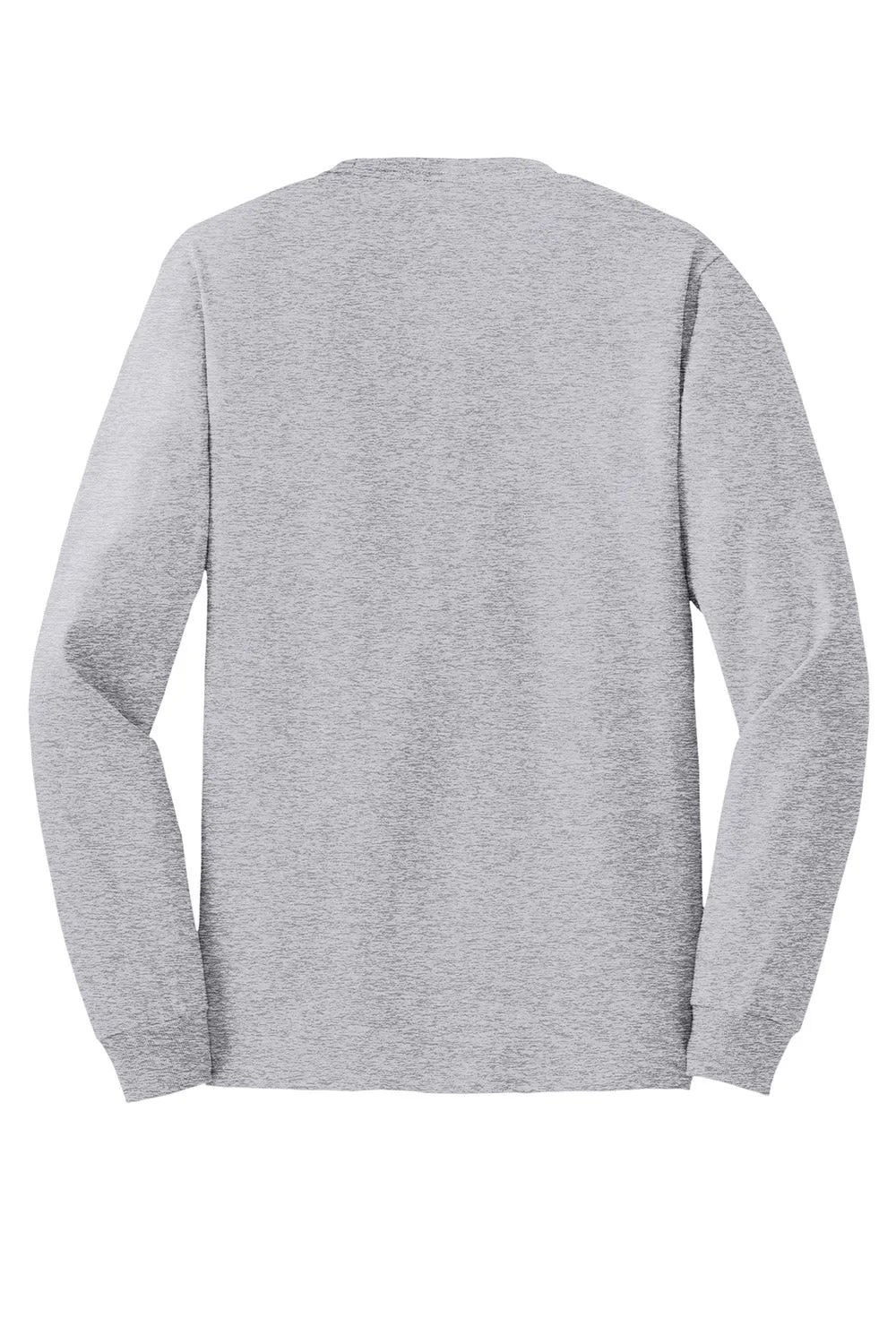Hanes Mens ComfortSoft Long Sleeve Crewneck T-Shirt - Light Steel Grey