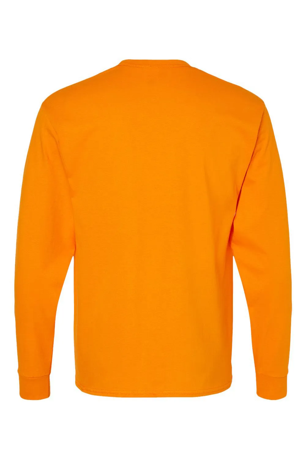 Hanes Mens ComfortSoft Long Sleeve Crewneck T-Shirt - Tennessee Orange