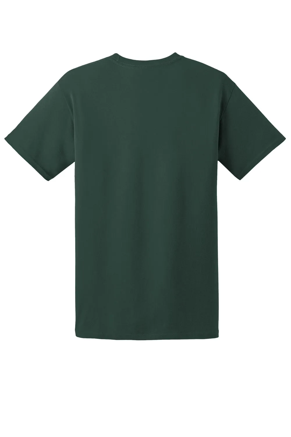 Hanes Mens ComfortSoft Short Sleeve Crewneck T-Shirt - Deep Forest Green
