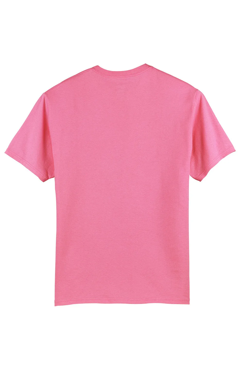 Hanes Mens ComfortSoft Short Sleeve Crewneck T-Shirt - Pink