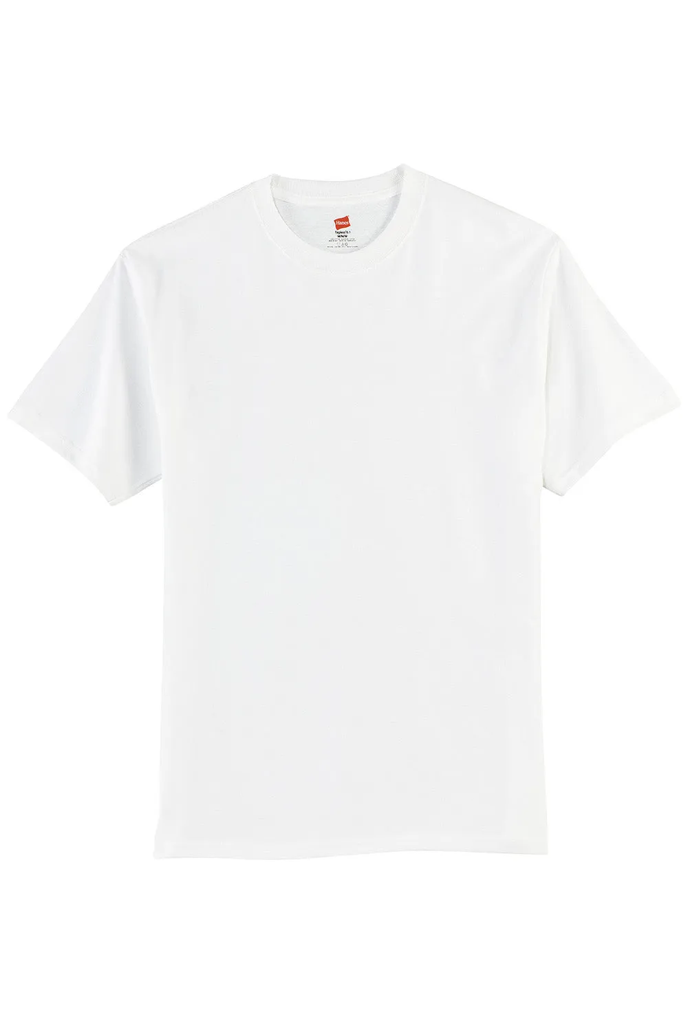 Hanes Mens ComfortSoft Short Sleeve Crewneck T-Shirt - White