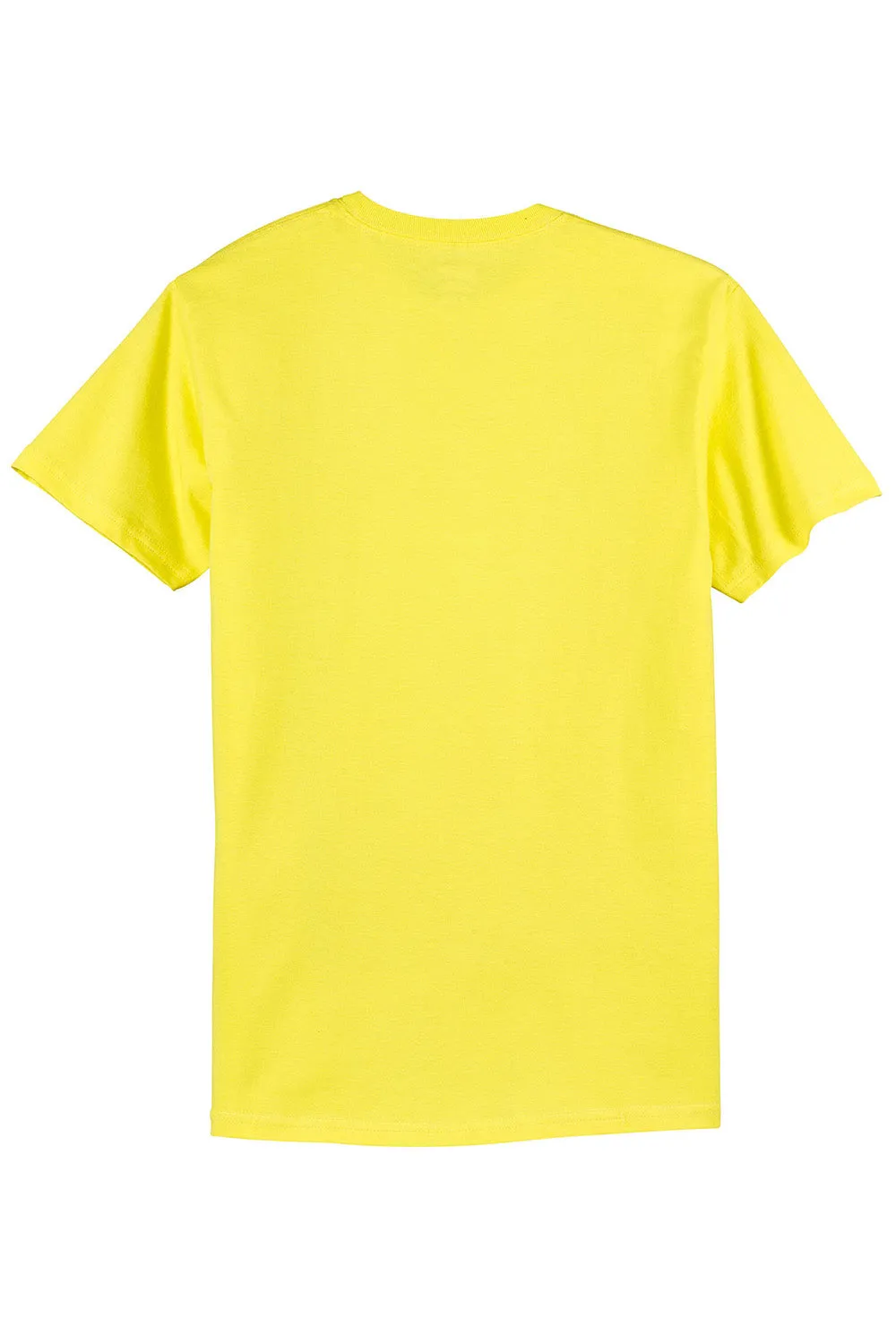 Hanes Mens ComfortSoft Short Sleeve Crewneck T-Shirt - Yellow