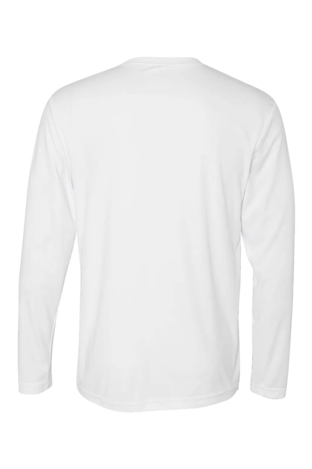 Hanes Mens Cool DRI FreshIQ Moisture Wicking Long Sleeve Crewneck T-Shirt - White
