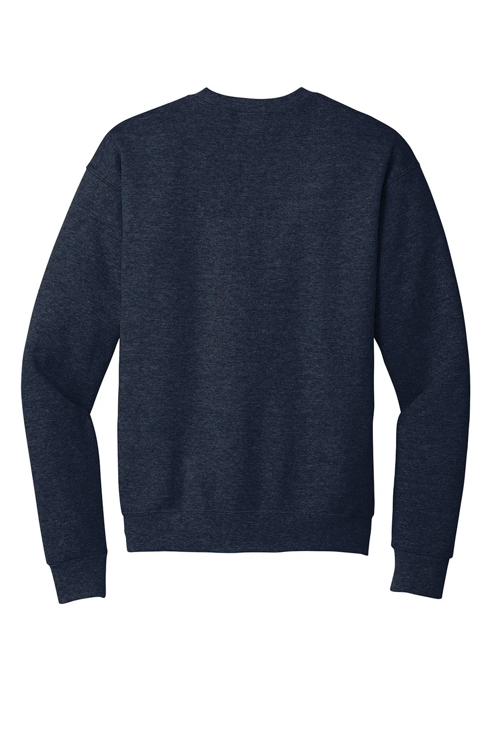Hanes Mens EcoSmart Print Pro XP Pill Resistant Fleece Crewneck Sweatshirt - Heather Navy Blue