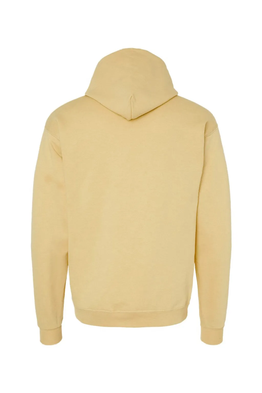 Hanes Mens EcoSmart Print Pro XP Pill Resistant Hooded Sweatshirt Hoodie w/ Pouch Pocket - Athletic Gold