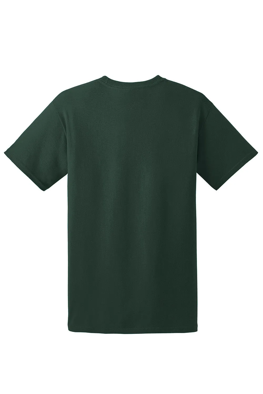 Hanes Mens EcoSmart Short Sleeve Crewneck T-Shirt - Deep Forest Green