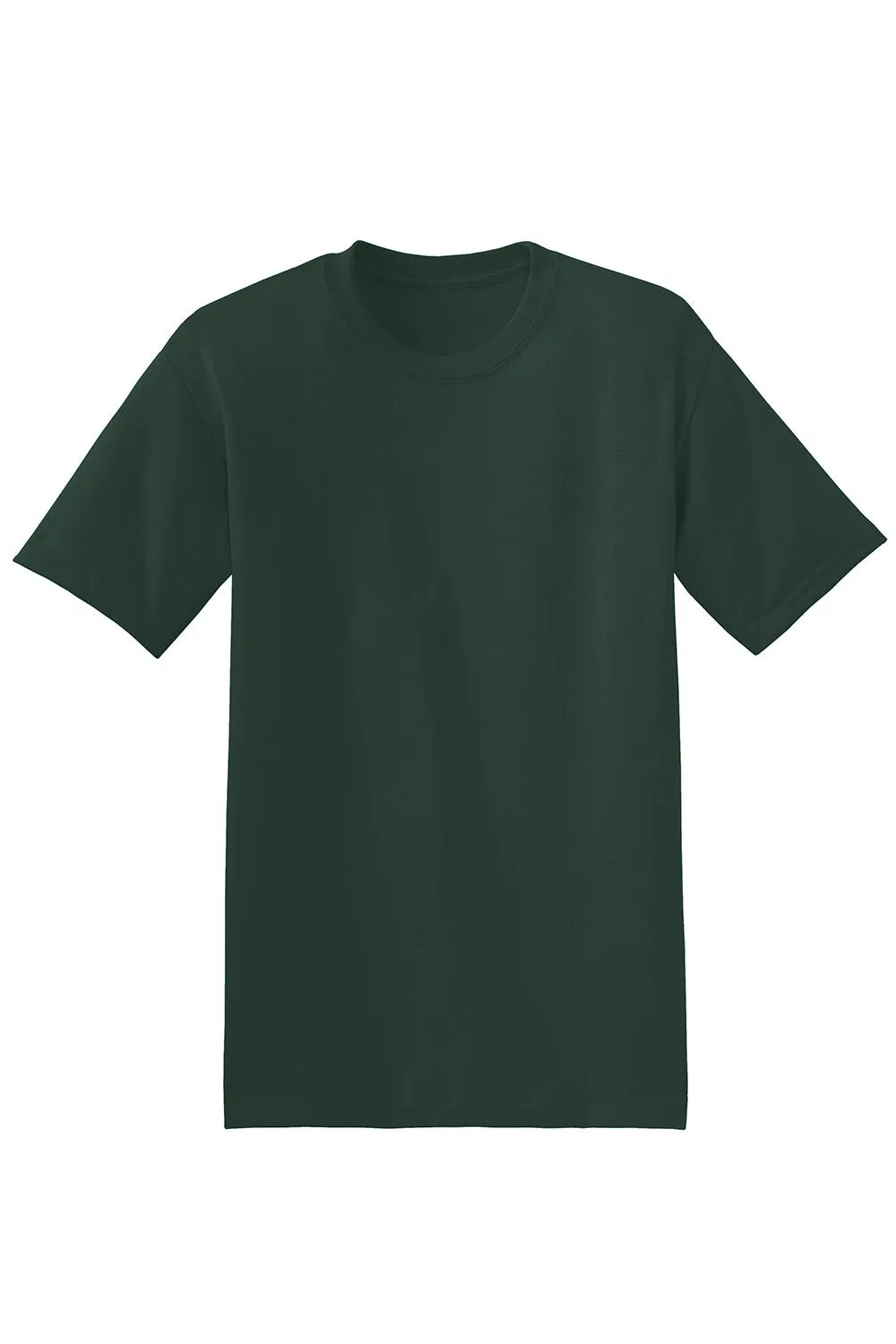 Hanes Mens EcoSmart Short Sleeve Crewneck T-Shirt - Deep Forest Green