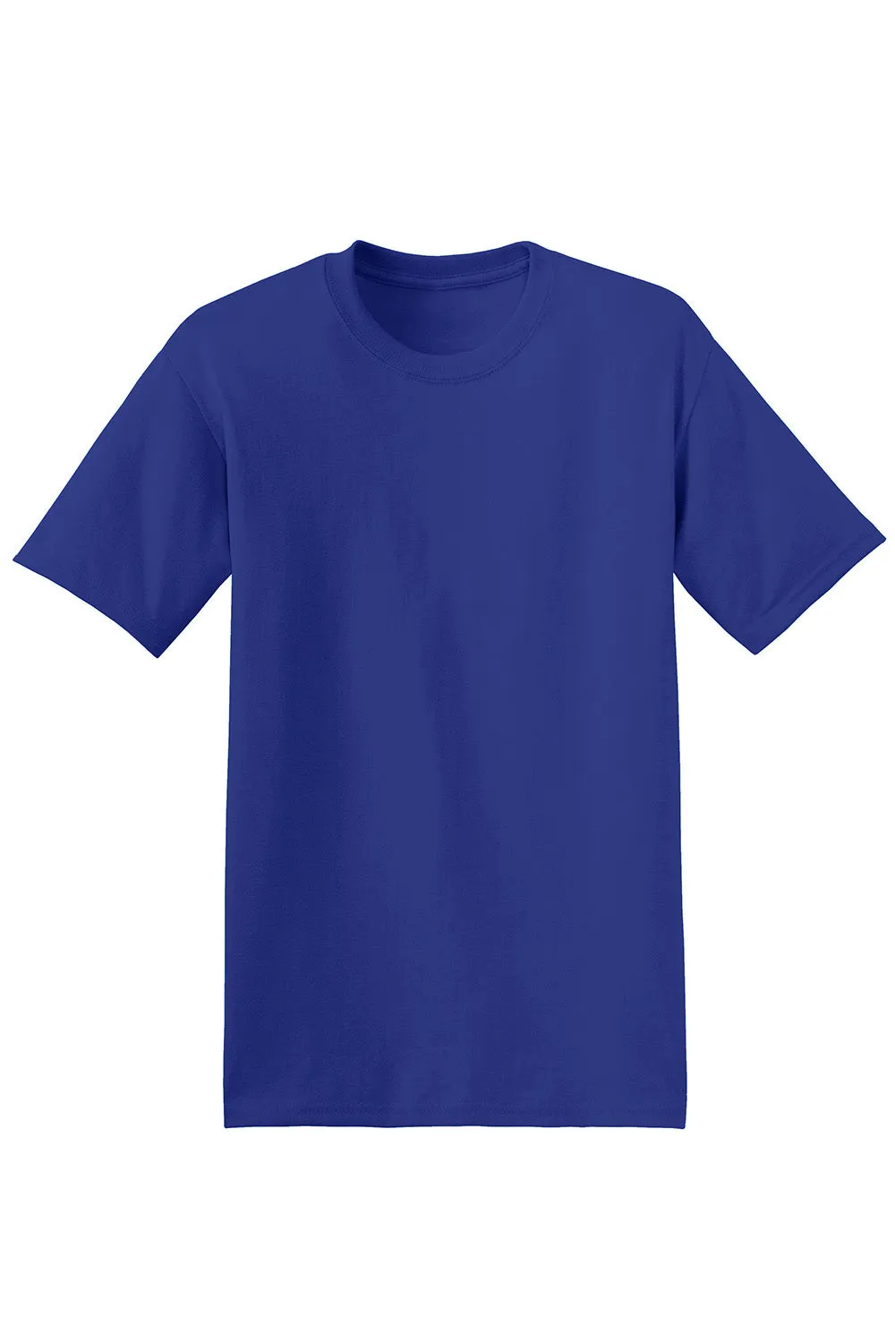 Hanes Mens EcoSmart Short Sleeve Crewneck T-Shirt - Deep Royal Blue