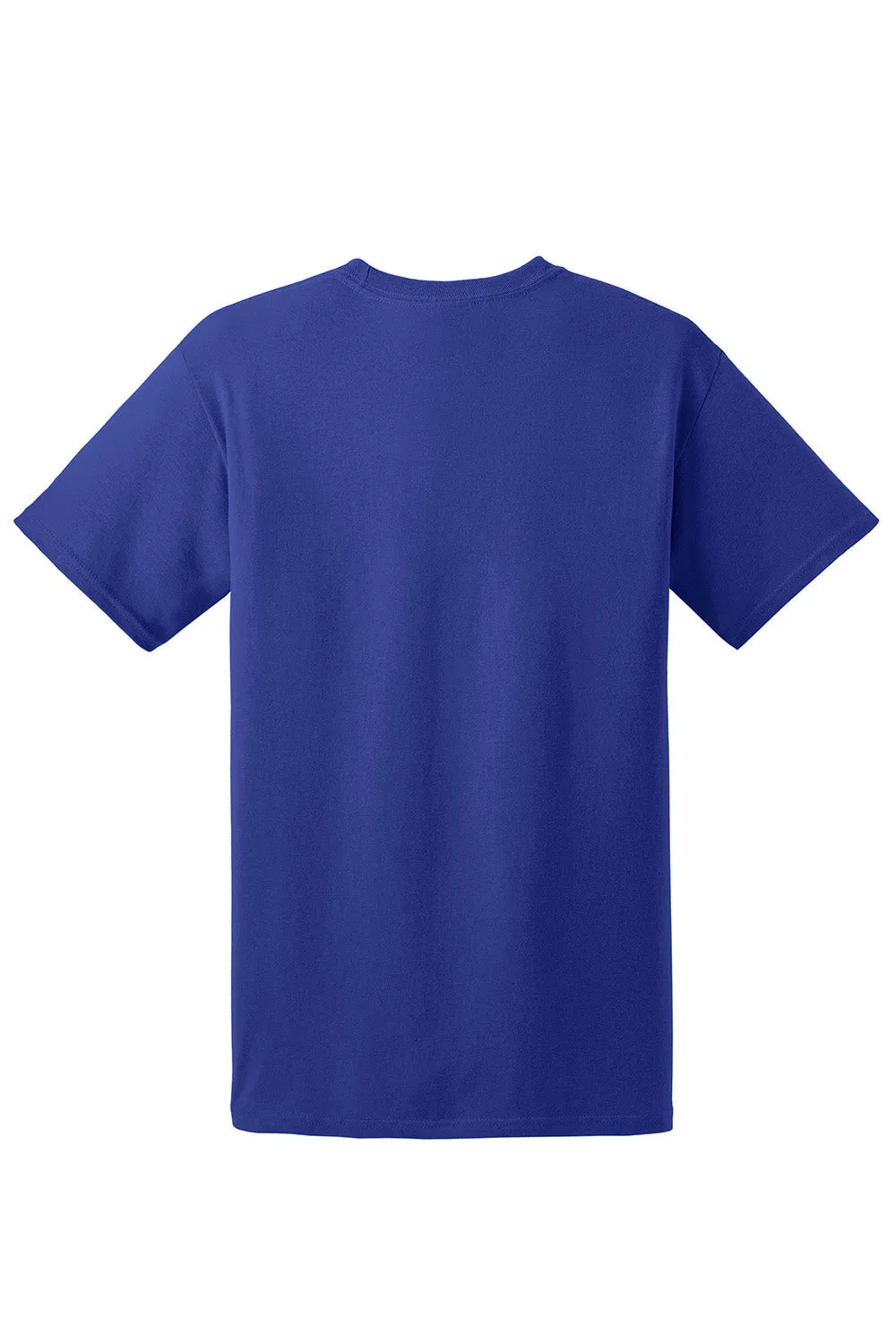 Hanes Mens EcoSmart Short Sleeve Crewneck T-Shirt - Deep Royal Blue