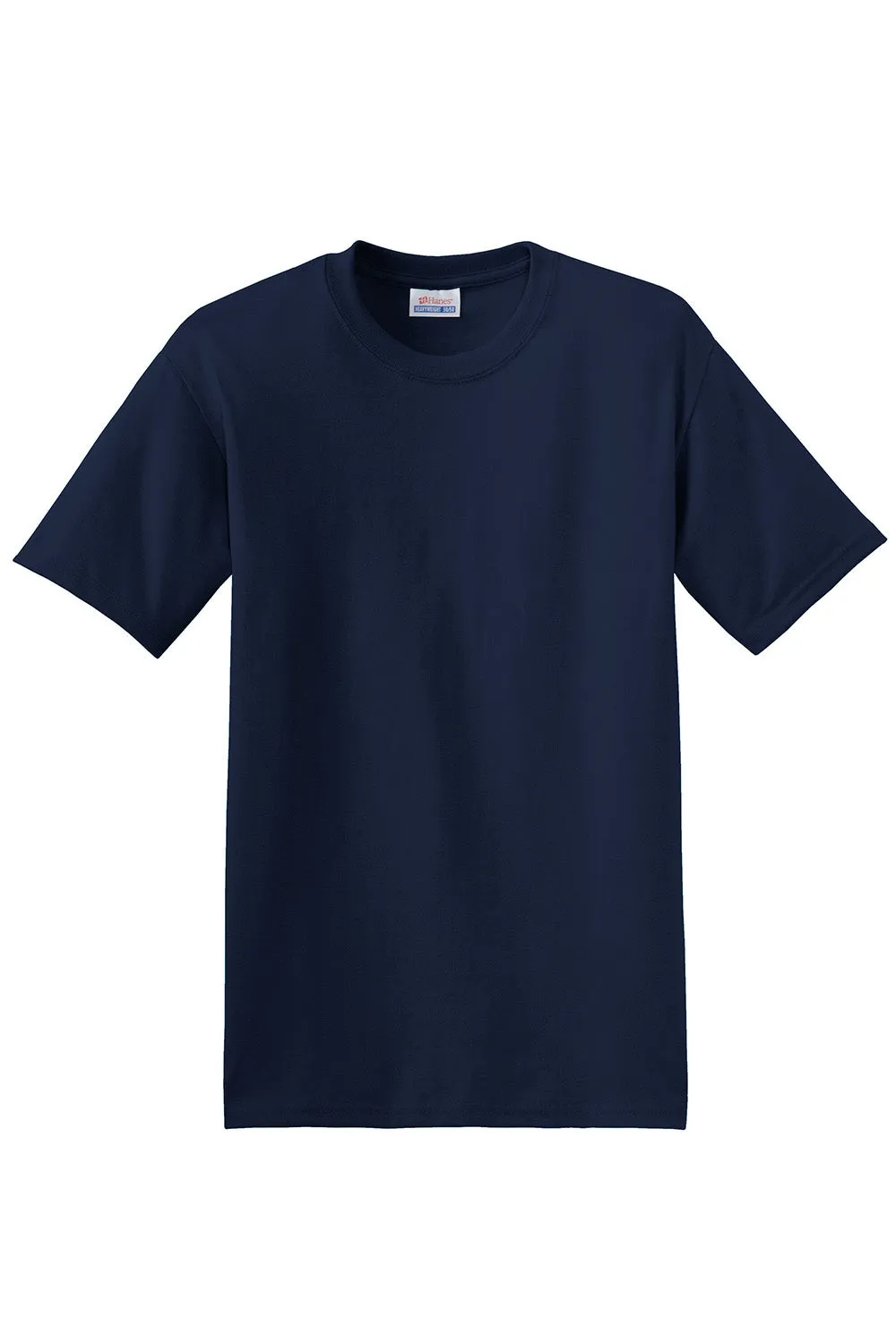 Hanes Mens EcoSmart Short Sleeve Crewneck T-Shirt - Navy Blue