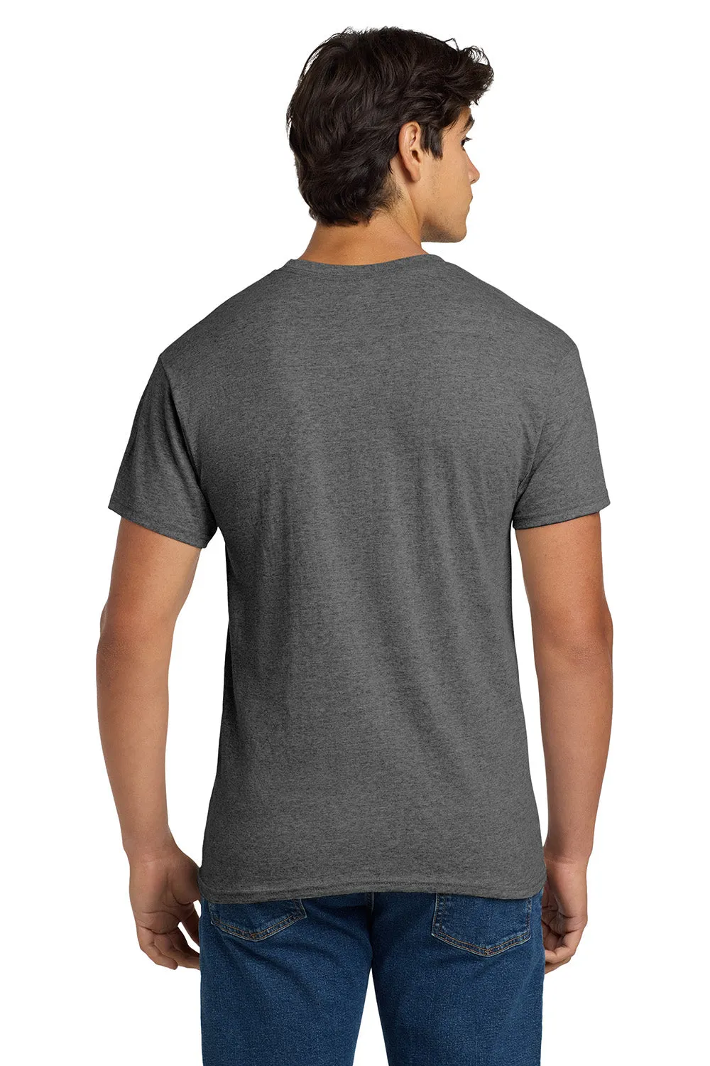 Hanes Mens EcoSmart Short Sleeve Crewneck T-Shirt - Oxford Grey