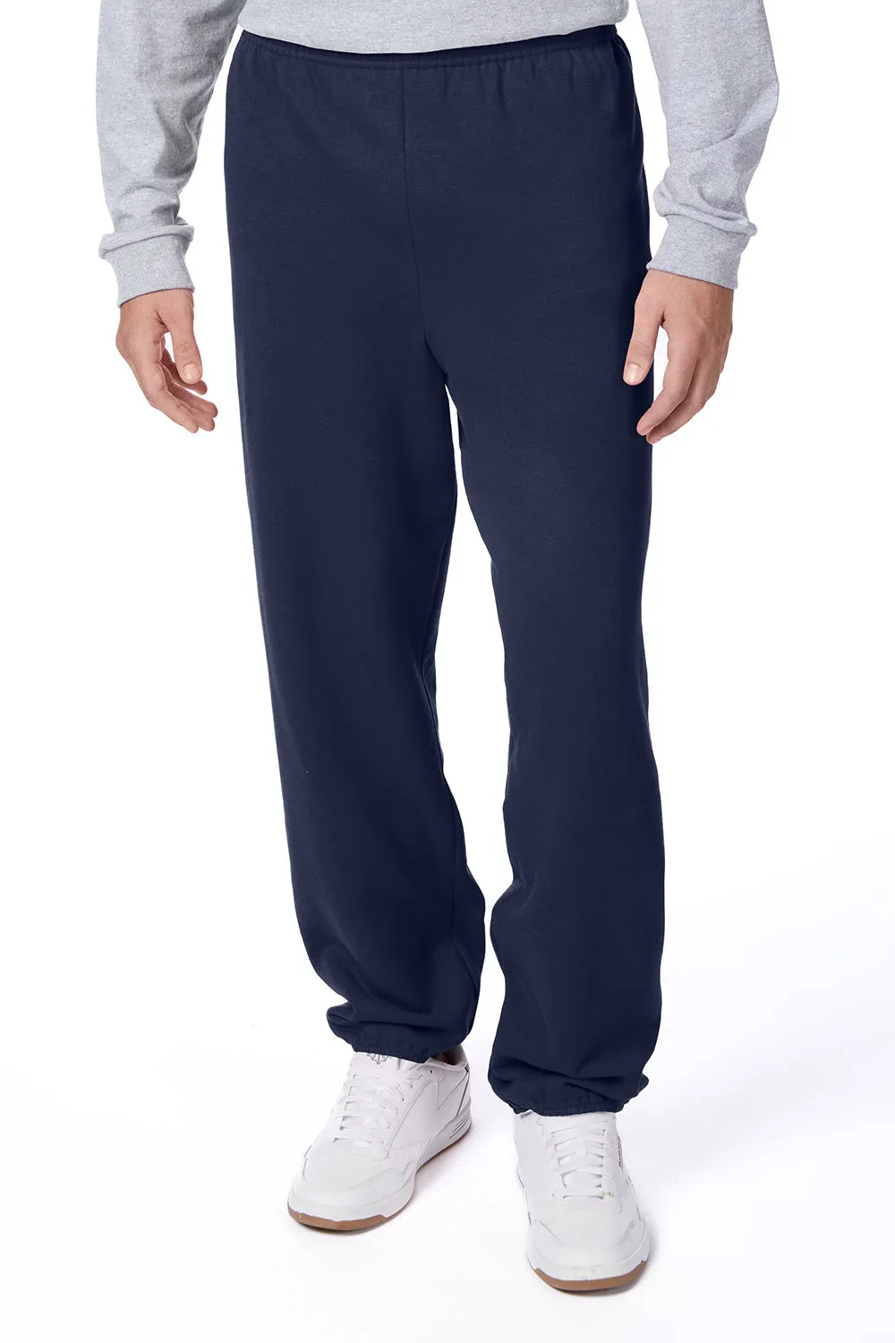Hanes Mens Ecosmart Sweatpants - Navy Blue - Closeout