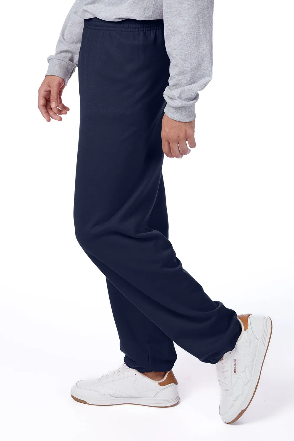 Hanes Mens Ecosmart Sweatpants - Navy Blue - Closeout