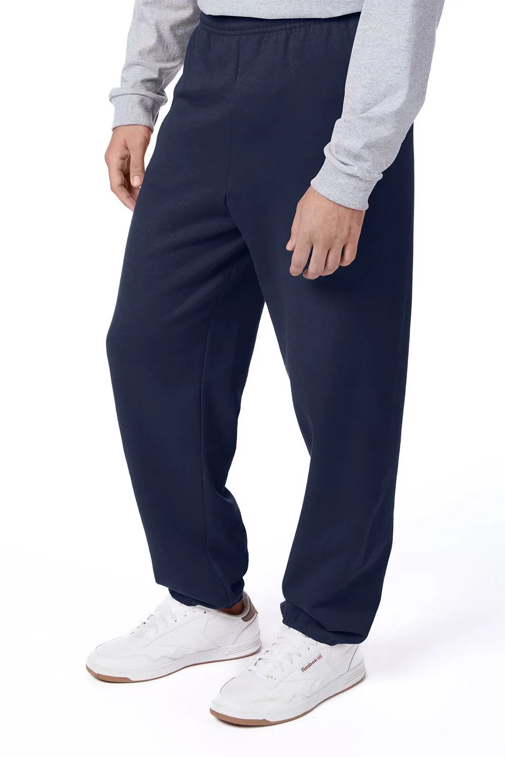 Hanes Mens Ecosmart Sweatpants - Navy Blue - Closeout